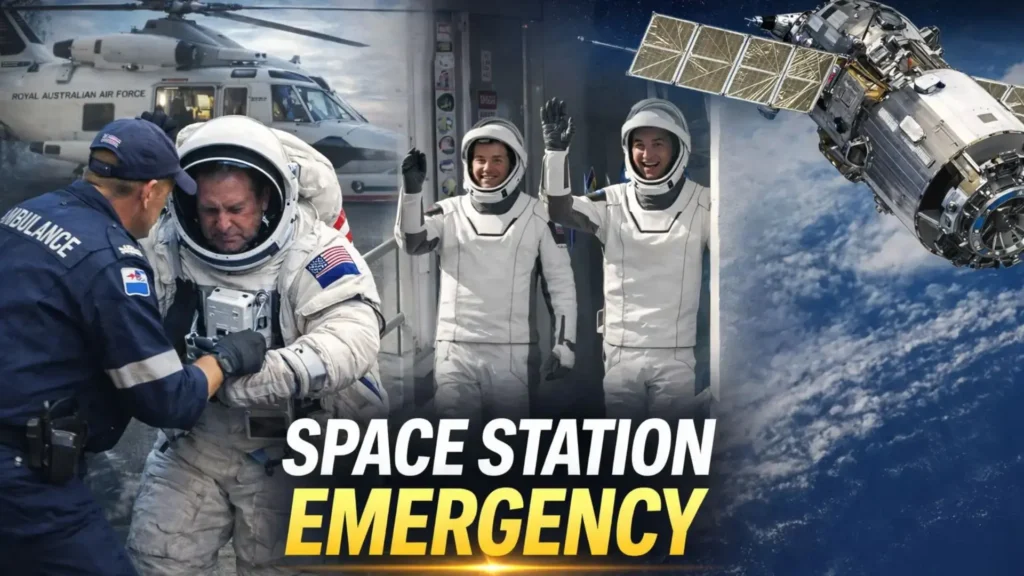 Nasa astronauts space station evacuation