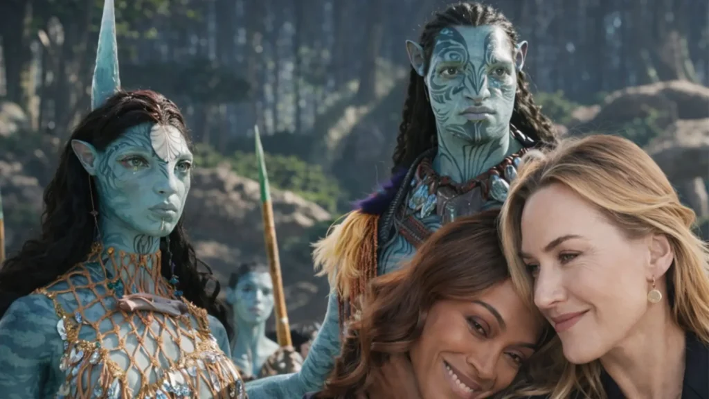 James Cameron Reveals Zoe Saldaña