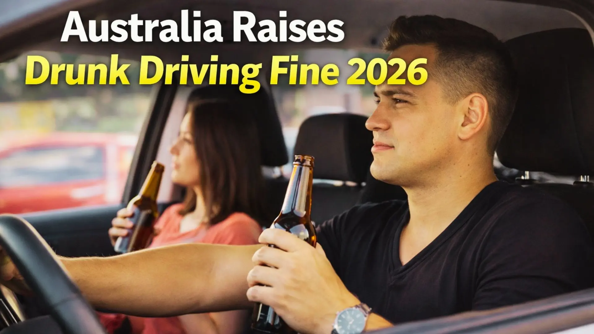 Australia Raises Drunk Driving Fine 2026 to $2,204 as Tougher Road Laws Roll Out