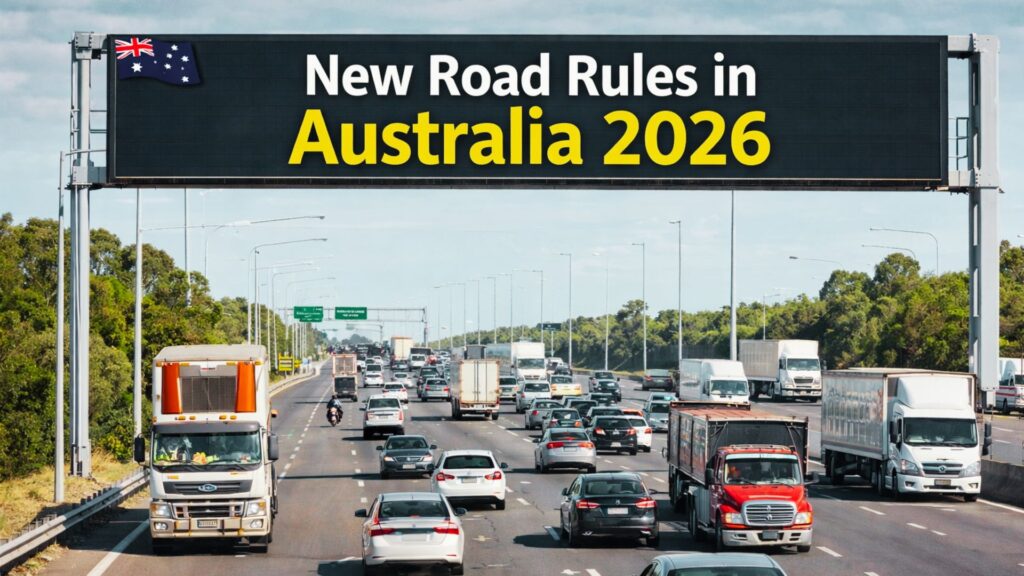 New Road Rules in Australia 2026 : Reduced Speed Limits, Increased Penalties & AI Monitoring
