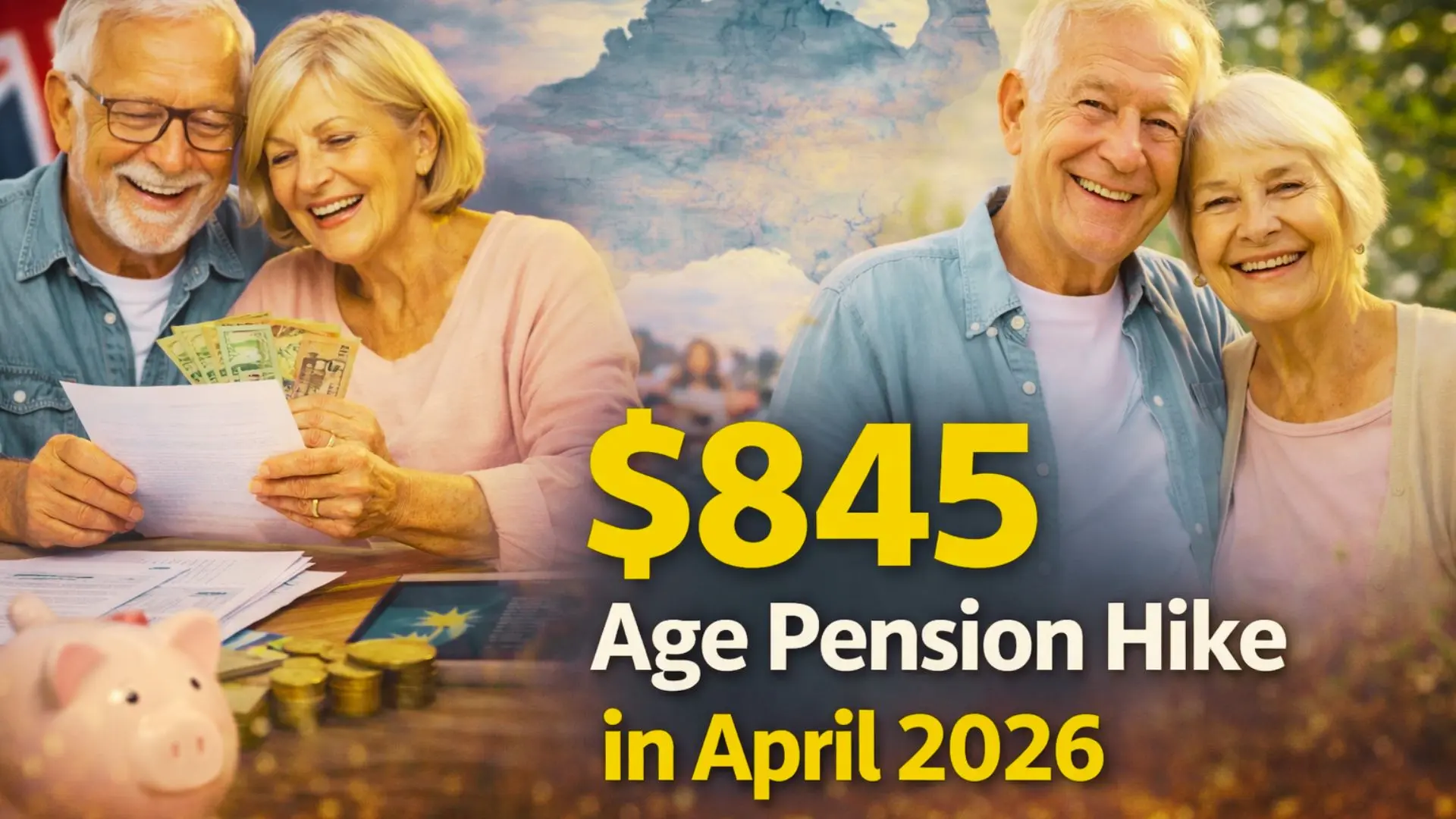 $845 Age Pension Hike in April 2026: What Centrelink’s New Payment Changes Mean for Australian Seniors