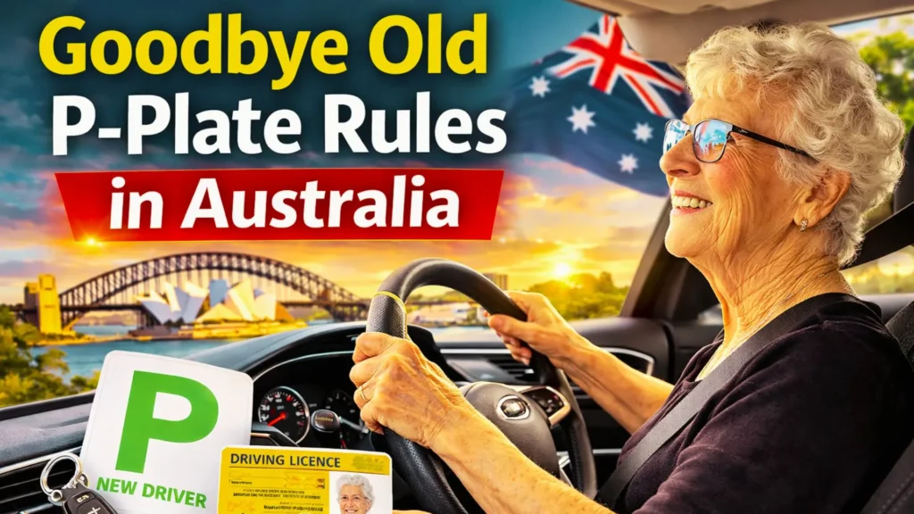 Goodbye Old P-Plate Rules in Australia - Introduces Tough 2026 Driving Laws With $1,000 Fines