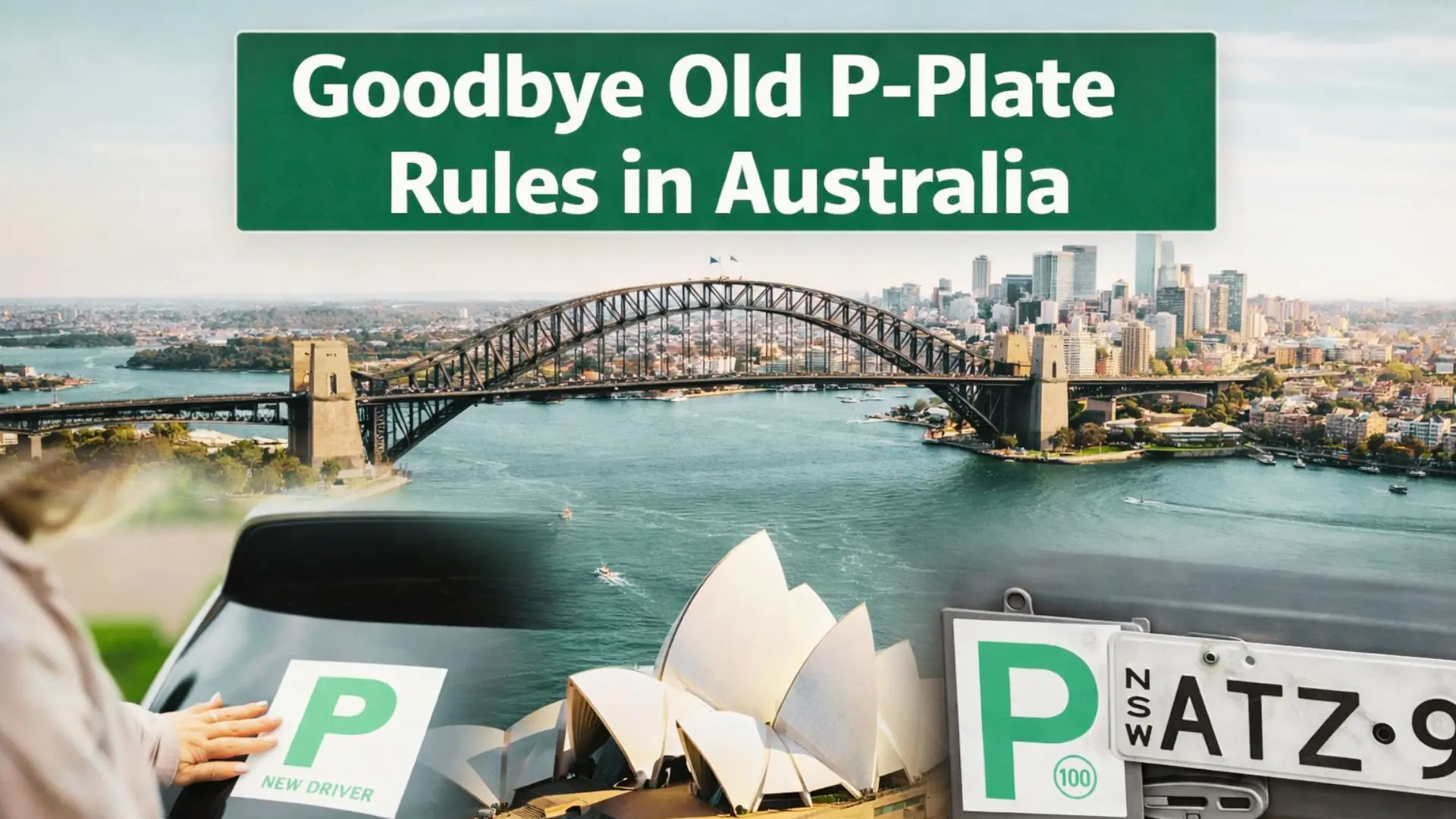 Goodbye Old P-Plate Rules in Australia - Introduces Tough 2026 Driving Laws With $1,000 Fines